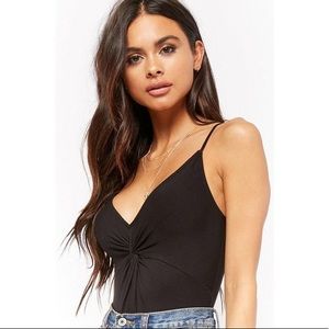 F21 Twist Front Bodysuit